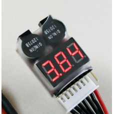 1-8s high precision power monitor alarm 3.7v - 30v 